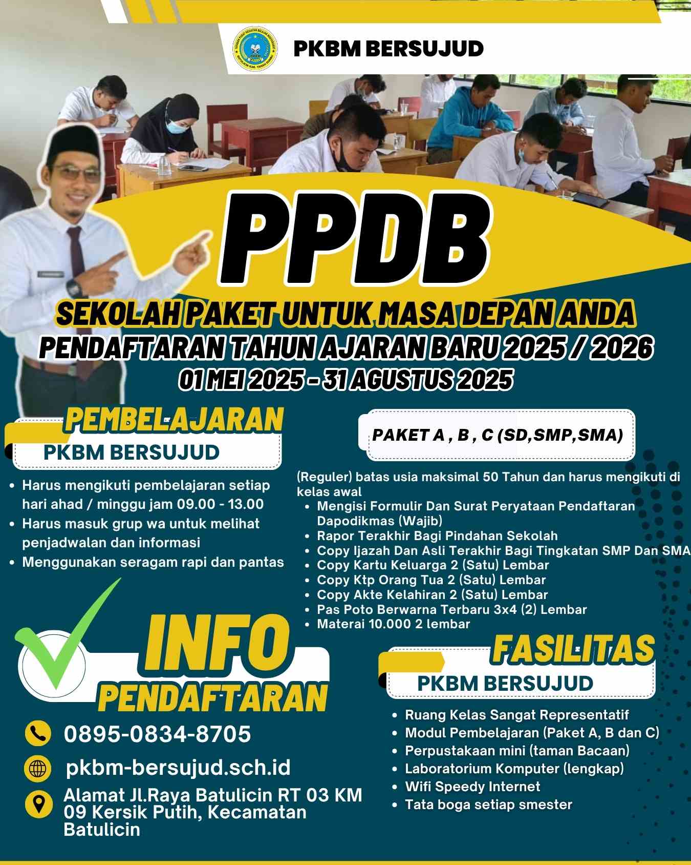 PPDB PKBM BERSUJUD